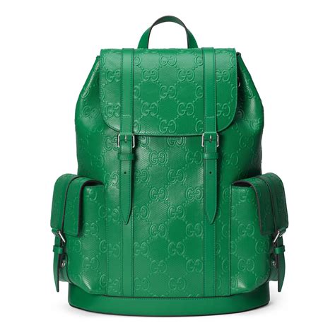 gucci green backpack